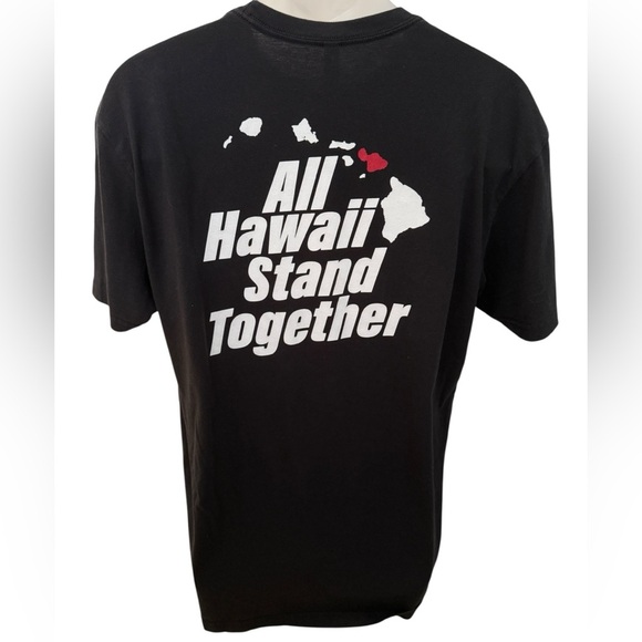 Maui Strong No Ka Oi - All Hawaii Stand Together Tee Shirt Men XL - Picture 5 of 6